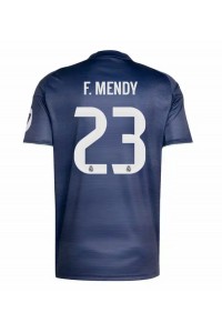 Real Madrid Ferland Mendy #23 Jalkapallovaatteet Vieraspaita 2025-26 Lyhythihainen